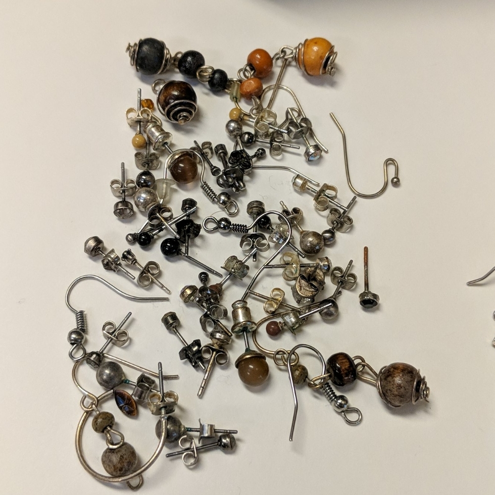 Mixed lot of jewelry parts! Make your own - Picture 10 of 12
